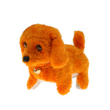 Maxbell Yellow Walking Barking Tail Wagging Puppy Dog wi/ Mini Hat Electronic Toy