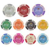 Maxbell MagiDeal Dollar 5000 Face Value Monte Carlo Millions Label Casino Play Chips