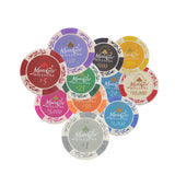 Maxbell MagiDeal Dollar 5000 Face Value Monte Carlo Millions Label Casino Play Chips