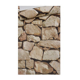 Maxbell 3D Retro Rocks Stone Wall Paper Backdrop Wall Covering Paper Murals Decal A