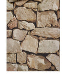 Maxbell 3D Retro Rocks Stone Wall Paper Backdrop Wall Covering Paper Murals Decal A