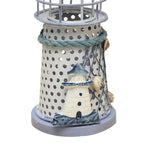 Maxbell Wrought Iron Nautical Lighthouse Lantern Candle Holder 14cm Light House