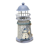 Maxbell Wrought Iron Nautical Lighthouse Lantern Candle Holder 14cm Light House