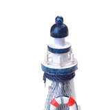 Maxbell Mediterranean Wooden Light House Tower Nautical Starfish Lifebouy Decor #1