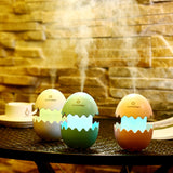 Maxbell Funny Egg Mini USB Cooling Misting Humidifier LED Night Light Air Purifier Blue