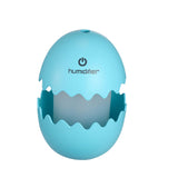 Maxbell Funny Egg Mini USB Cooling Misting Humidifier LED Night Light Air Purifier Blue