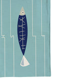 Maxbell Mediterranean Fish Pattern Table Mat Rectangular Heat-insulated Place Mats A
