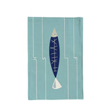 Maxbell Mediterranean Fish Pattern Table Mat Rectangular Heat-insulated Place Mats A