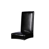 Maxbell Stretch Chair Cover Leather Seat Cover Dining Room Seat Cover Decoration A