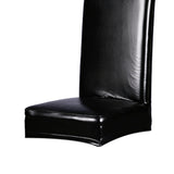 Maxbell Stretch Chair Cover Leather Seat Cover Dining Room Seat Cover Decoration A