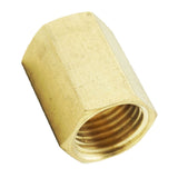 Maxbell 1/4 Inch Brass Barbed Double End Female Threaded Coupler Connector Adapter