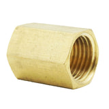 Maxbell 3/4 Inch Brass Barbed Double End Female Threaded Coupler Connector Adapter