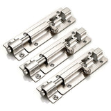 Maxbell Door Latch Barrel Bolt Latch Hasp Stapler Gate Lock Safety 10inch 142mmx36mm