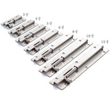 Maxbell Door Latch Barrel Bolt Latch Hasp Stapler Gate Lock Safety 10inch 142mmx36mm