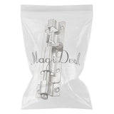 Maxbell Door Latch Barrel Bolt Latch Hasp Stapler Gate Lock Safety 10inch 142mmx36mm