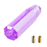 Maxbell Auto Transparent Gear shift knob Crystal Bubble Shift Knob   purple