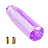 Maxbell Auto Transparent Gear shift knob Crystal Bubble Shift Knob   purple