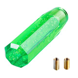 Maxbell Auto Transparent Gear shift knob Crystal Bubble Shift Knob   green