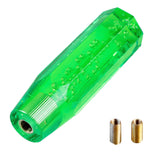 Maxbell Auto Transparent Gear shift knob Crystal Bubble Shift Knob   green