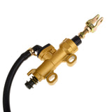 Maxbell Motorcycle Rear Foot Brake Master Cylinder Hydraulic Brake Pump Reservoir