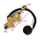 Maxbell Motorcycle Rear Foot Brake Master Cylinder Hydraulic Brake Pump Reservoir
