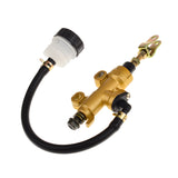 Maxbell Motorcycle Rear Foot Brake Master Cylinder Hydraulic Brake Pump Reservoir