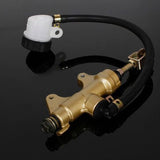Maxbell Motorcycle Rear Foot Brake Master Cylinder Hydraulic Brake Pump Reservoir