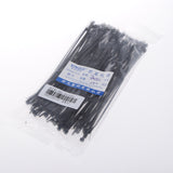 Maxbell 100pcs 1.9x150mm Nylon Wrap Cable Loop Ties Fasten Wire Self-Locking -Black