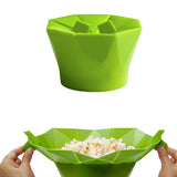 Maxbell Silicone Microwave Magic Popcorn Maker Container Cooking Kitchen Tools Green