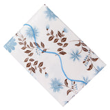 Maxbell Wipe Clean PVC Vinyl Tablecloth Floral Table Cover Protector Light Blue#2