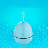 Maxbell 2W USB Portable Egg Shape Humidifier Aromatherapy Diffuser Air Atomizer Blue