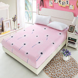 Maxbell 150x200cm Bed Sheet Fitted Bedspread Mattress Bedding Cloth Cover Quilt #7