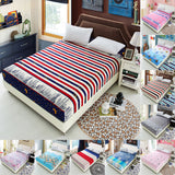 Maxbell 150x200cm Bed Sheet Fitted Bedspread Mattress Bedding Cloth Cover Quilt #7