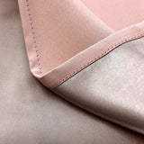 Maxbell Solid Eyelet Top Cotton Window Shade Curtain Panel Blind  100*250cm Pink