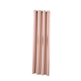 Maxbell Solid Eyelet Top Cotton Window Shade Curtain Panel Blind  100*250cm Pink