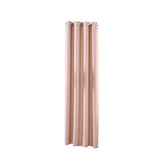 Maxbell Solid Eyelet Top Cotton Window Shade Curtain Panel Blind  100*250cm Pink