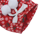 Maxbell Puppy Outfit Pet Chrismas Dress Dog Cat Hoody Jumper Clothes Xmas Costume M