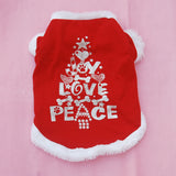 Maxbell Pet Dog Puppy Cat Apperal Jumpsuit Clothes Xmas Costume Chrismas Outfit  XS