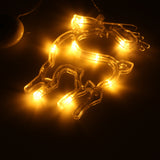 Maxbell Deer Decorative Light Sucker Warm White LED Nightlight Xmas Lamp Lighting