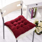 Maxbell Chair Cushion Seat Pads Seat Cushion Outdoor Dining Garden Decor-Burgundy