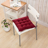 Maxbell Chair Cushion Seat Pads Seat Cushion Outdoor Dining Garden Decor-Burgundy