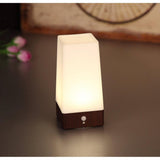 Maxbell Wireless PIR Motion Sensor LED Night Light Desk Table Lamp Square Base