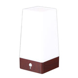 Maxbell Wireless PIR Motion Sensor LED Night Light Desk Table Lamp Square Base