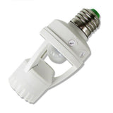 Maxbell E27 LED Lamp Bulb Light Holder Switch Infrared PIR Motion Sensor AC110V 220V