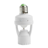 Maxbell E27 LED Lamp Bulb Light Holder Switch Infrared PIR Motion Sensor AC110V 220V