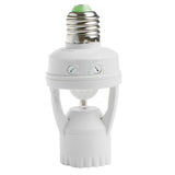 Maxbell E27 LED Lamp Bulb Light Holder Switch Infrared PIR Motion Sensor AC110V 220V