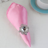 Maxbell 10x Polyester Napkin Pocket Handkerchief Square Wedding Party Tableware 06