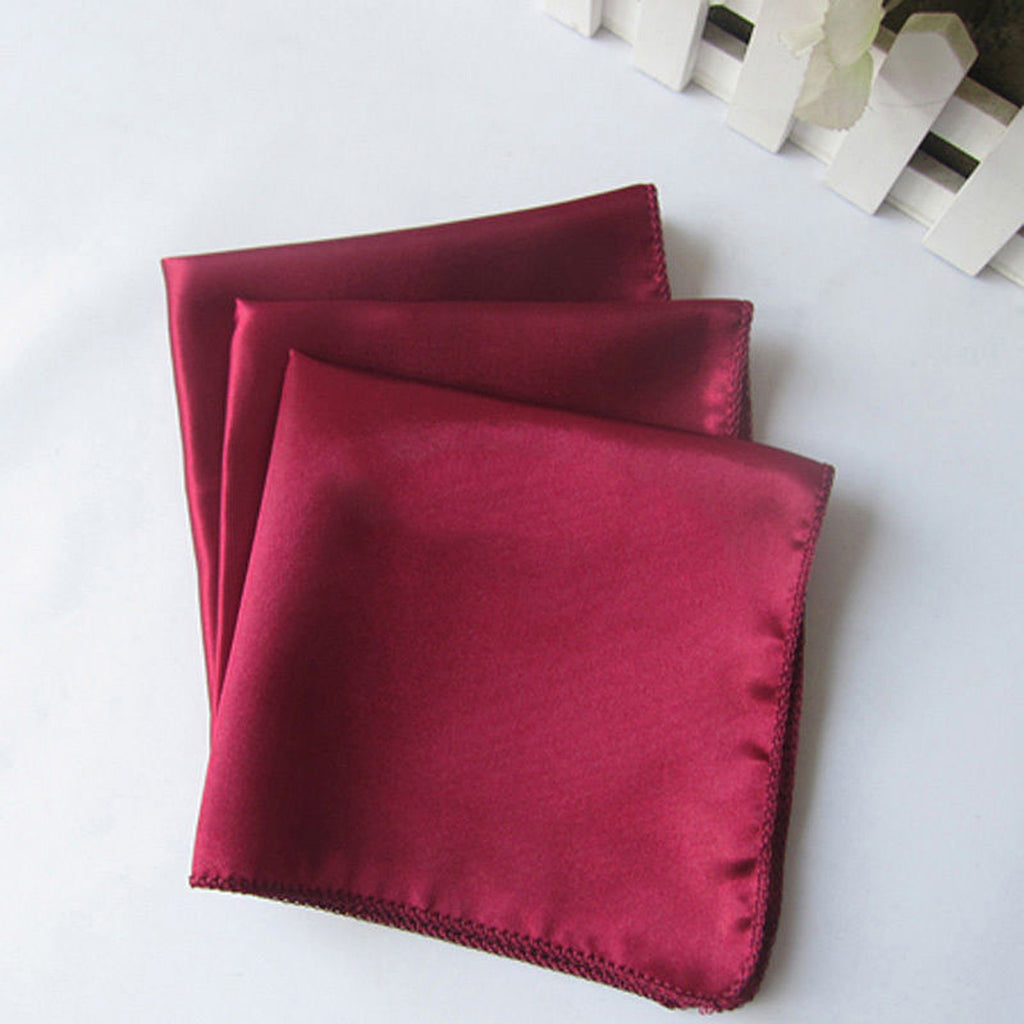 Maxbell 10x Polyester Napkin Pocket Handkerchief Square Wedding Party Tableware 07