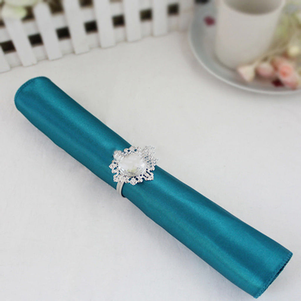Maxbell 10x Polyester Napkin Pocket Handkerchief Square Wedding Party Tableware 04