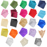 Maxbell 10x Polyester Napkin Pocket Handkerchief Square Wedding Party Tableware 01